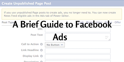 A Brief Guide to Facebook Ads